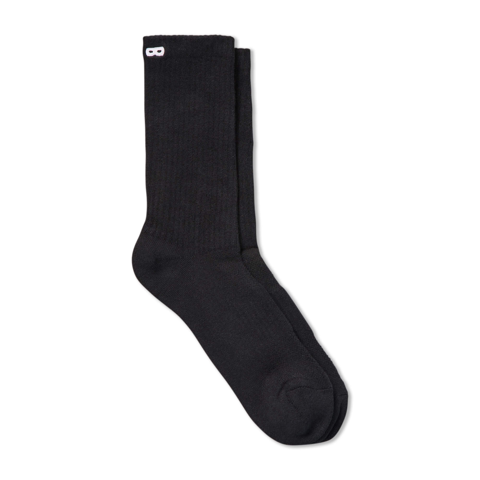 BOWO Cushion Crew - Black (6-Pack)