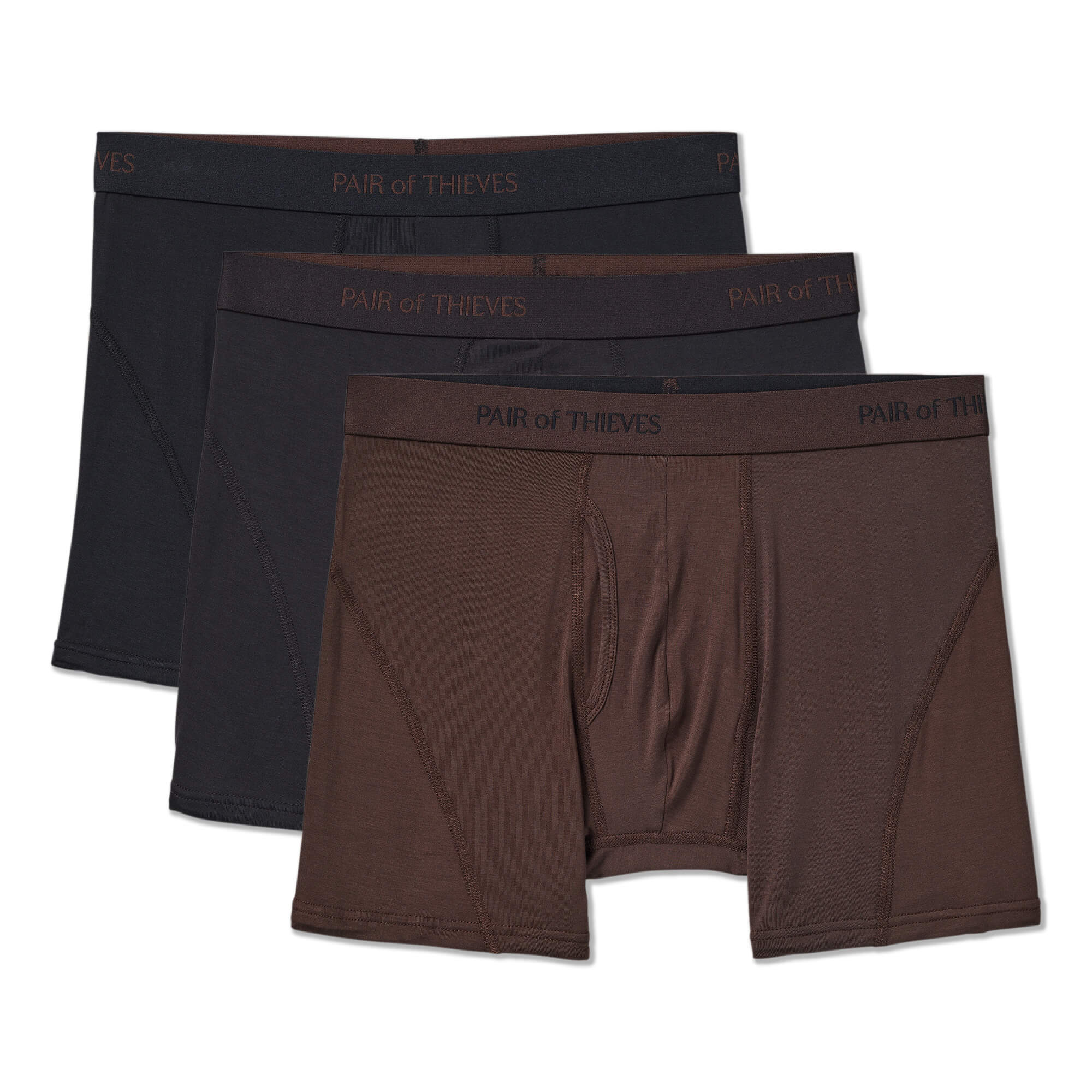 Rayon Made From Bamboo Boxer Briefs (3-Pack)