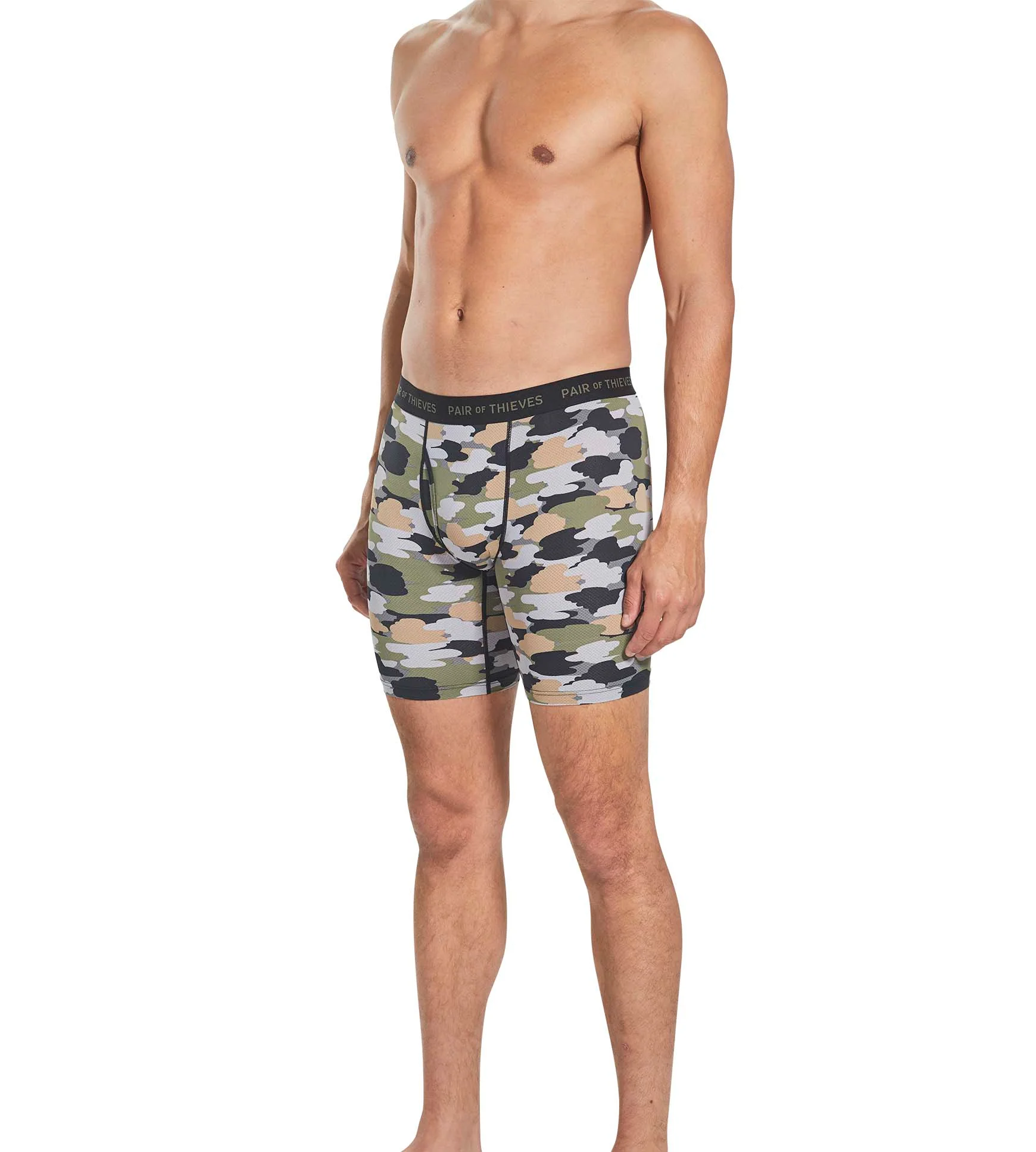 SuperFit Mesh Long Boxer Briefs (2-Pack) - Image 3